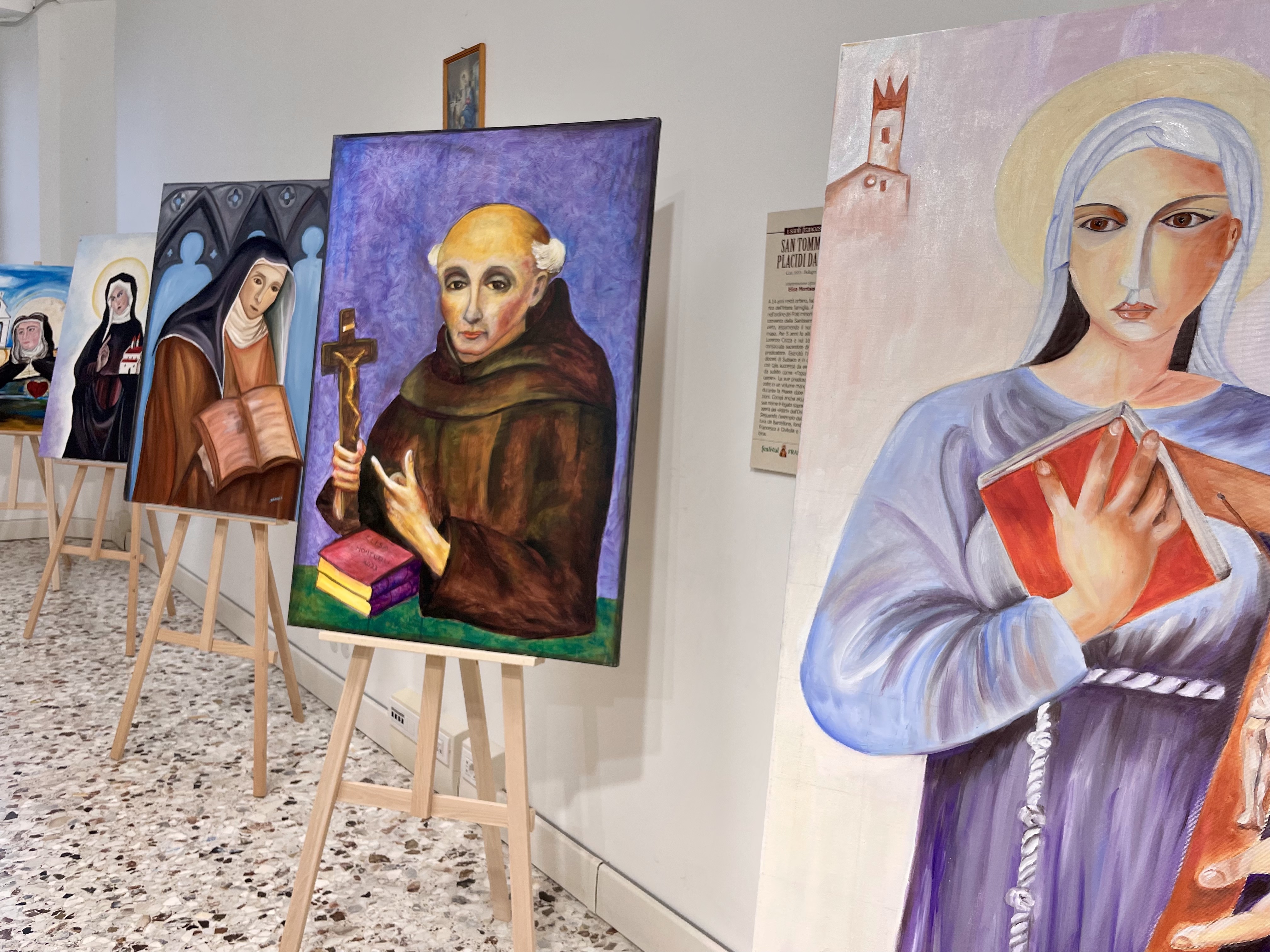 The Titan hosts 50 works depicting the Franciscan Saints