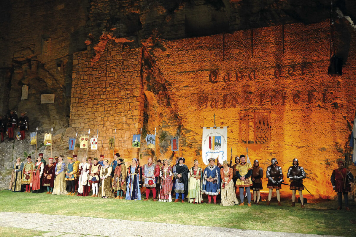 La facciata del palazzo