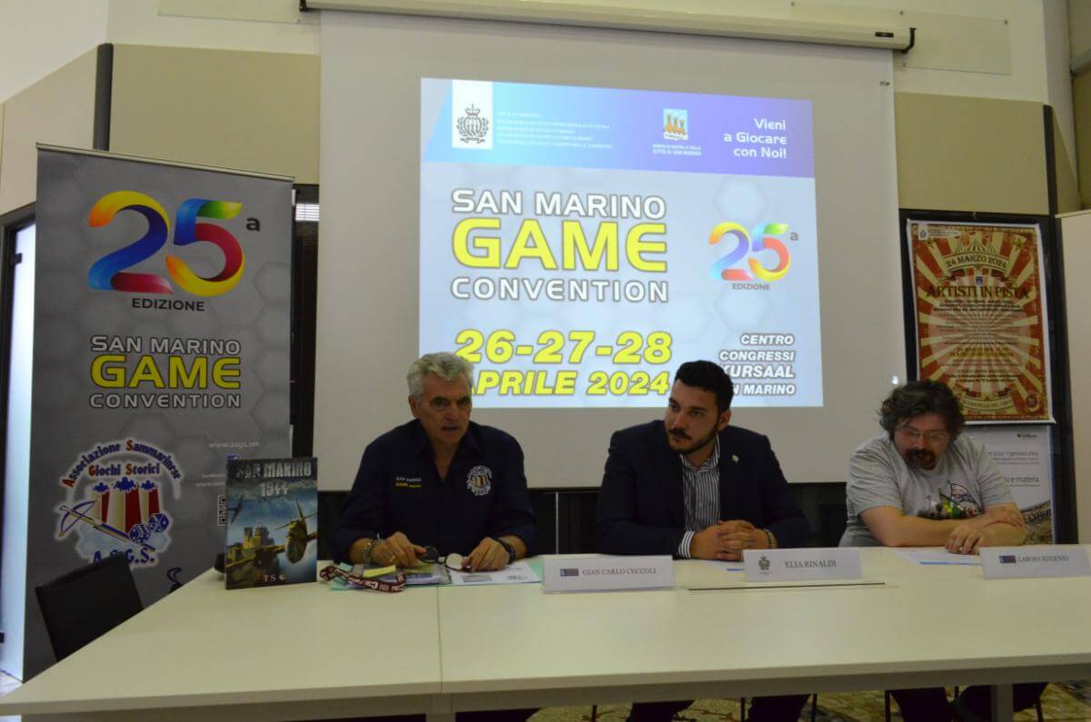 The San Marino Game Convention is back from 26 to 28 April